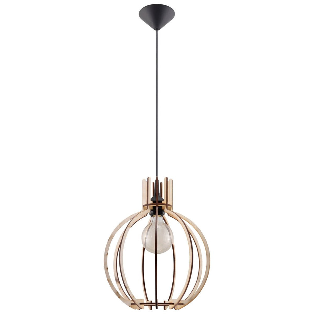Sollux Lighting LED hanglamp met E27 fitting, 220-240V, mat gouden aluminium