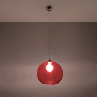Hanglamp BALL red