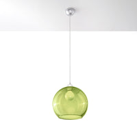 Hanglamp EDISON rood