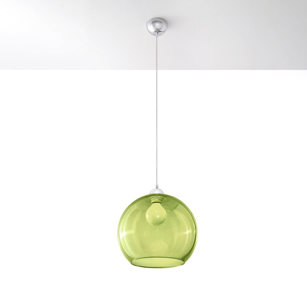 Hanglamp EDISON rood