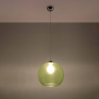 Hanglamp EDISON rood