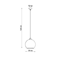 Hanglamp BALL groen