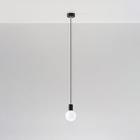 Hanglamp EDISON zwart