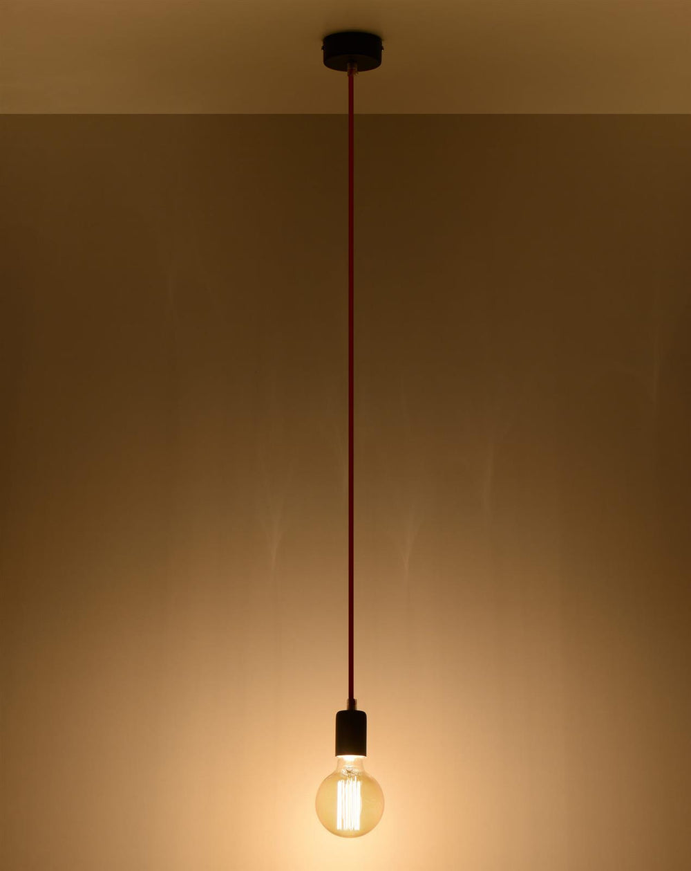 Hanglamp EDISON oranje