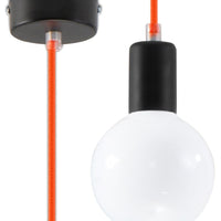 Hanglamp EDISON oranje