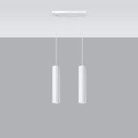 LED Hanglamp wit LAGOS - 2 x GU10 aansluiting
