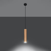 Hanglamp LINO hout 