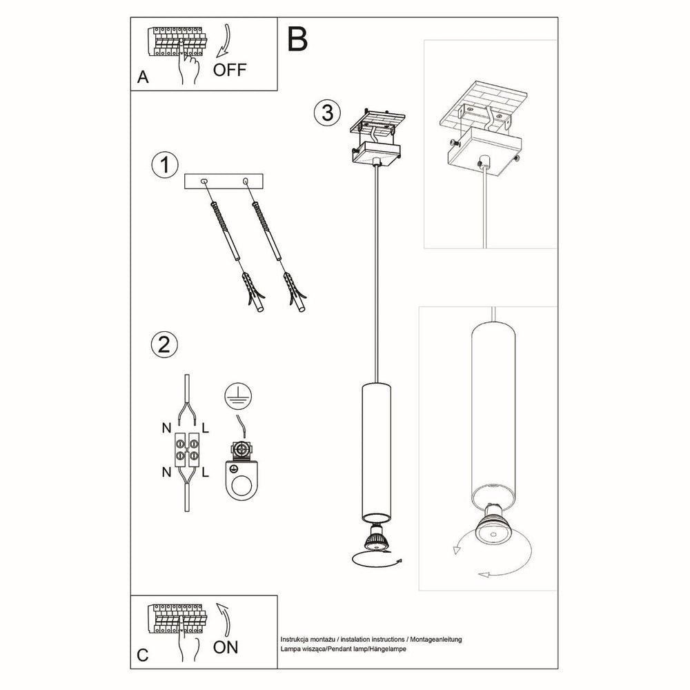 Hanglamp LINO hout 