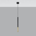 LED Hanglamp zwart goud MOZAICA - 1 x G9 aansluiting
