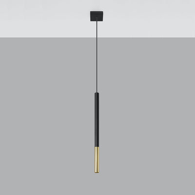 LED Hanglamp zwart goud MOZAICA - 1 x G9 aansluiting