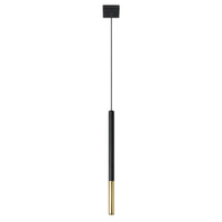 LED Hanglamp zwart goud MOZAICA - 1 x G9 aansluiting
