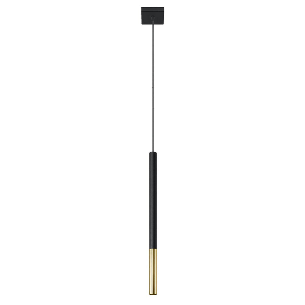 LED Hanglamp zwart goud MOZAICA - 1 x G9 aansluiting