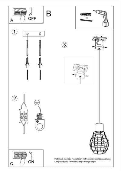 Hanglamp RIDA