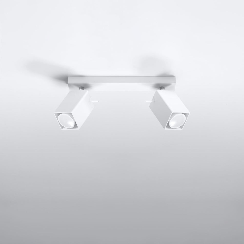 LED Plafondspot wit MERIDA - 2 x GU10 aansluiting