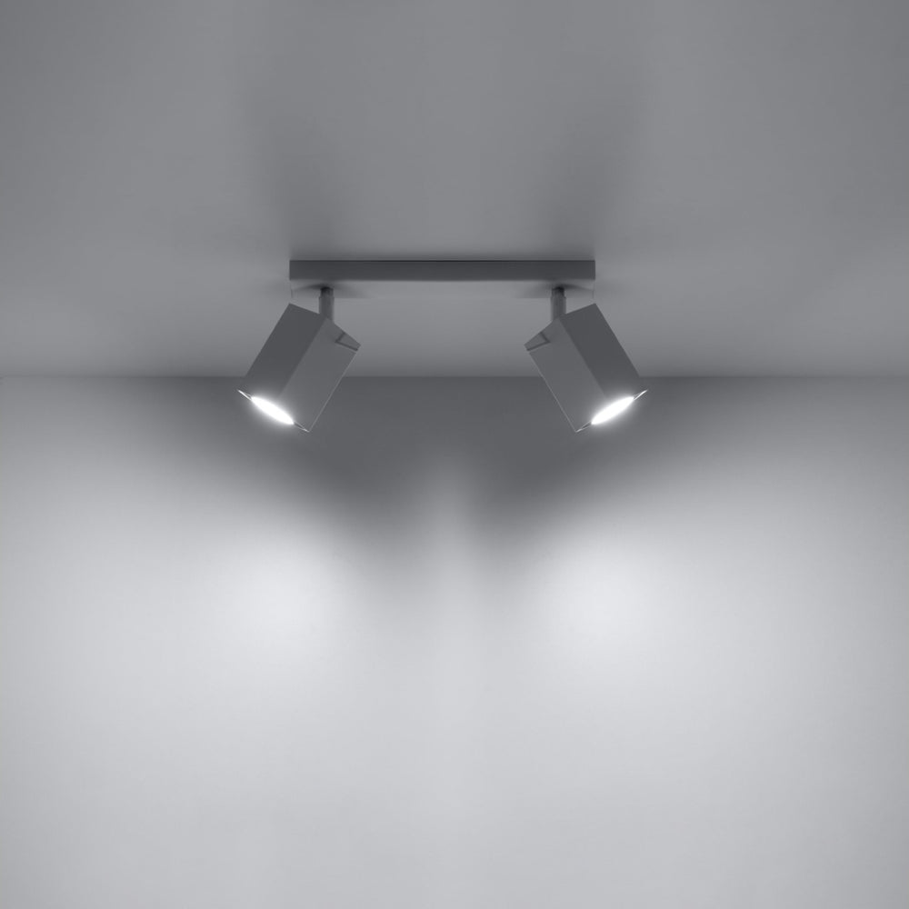 LED Plafondspot wit MERIDA - 2 x GU10 aansluiting