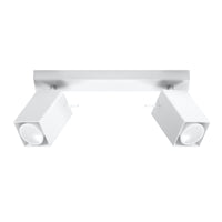 LED Plafondspot wit MERIDA - 2 x GU10 aansluiting