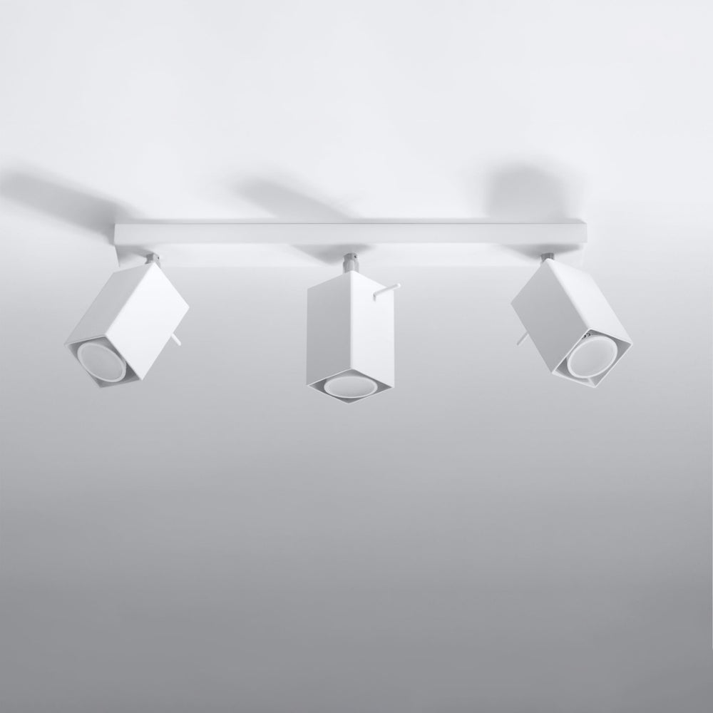 LED Plafondspot wit MERIDA - 3 x GU10 aansluiting