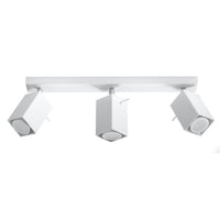 LED Plafondspot wit MERIDA - 3 x GU10 aansluiting