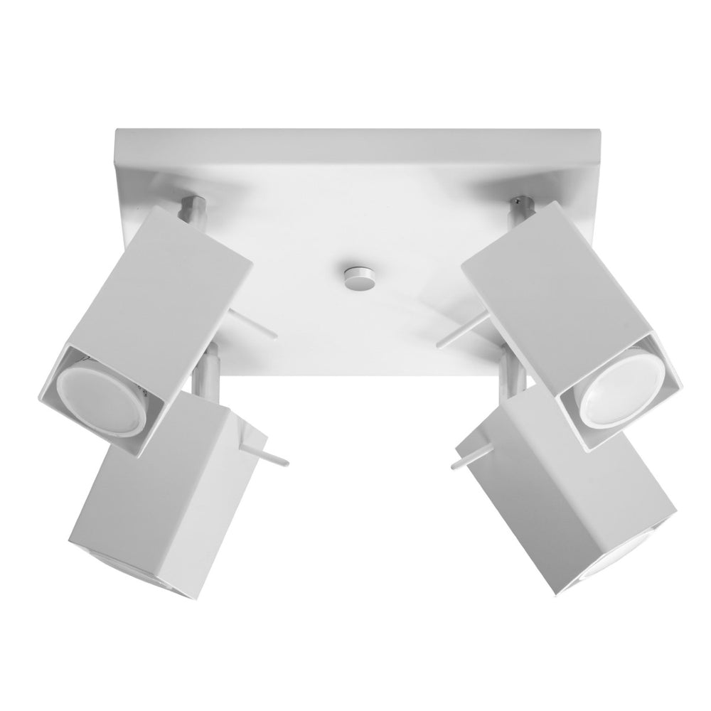 LED Plafondspot wit MERIDA - 4 x GU10 aansluiting