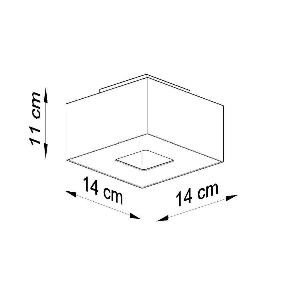 Plafondspot MONO 1 wit
