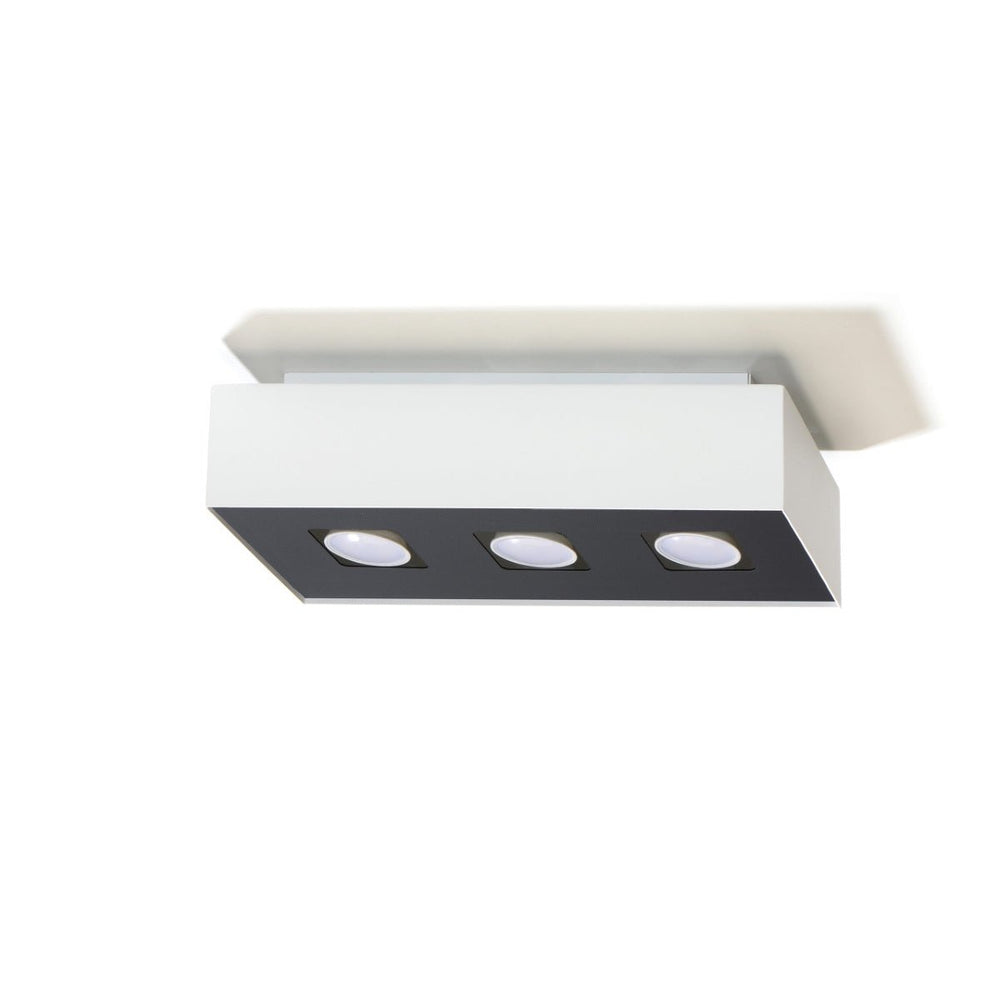 Plafondspot MONO 3 wit