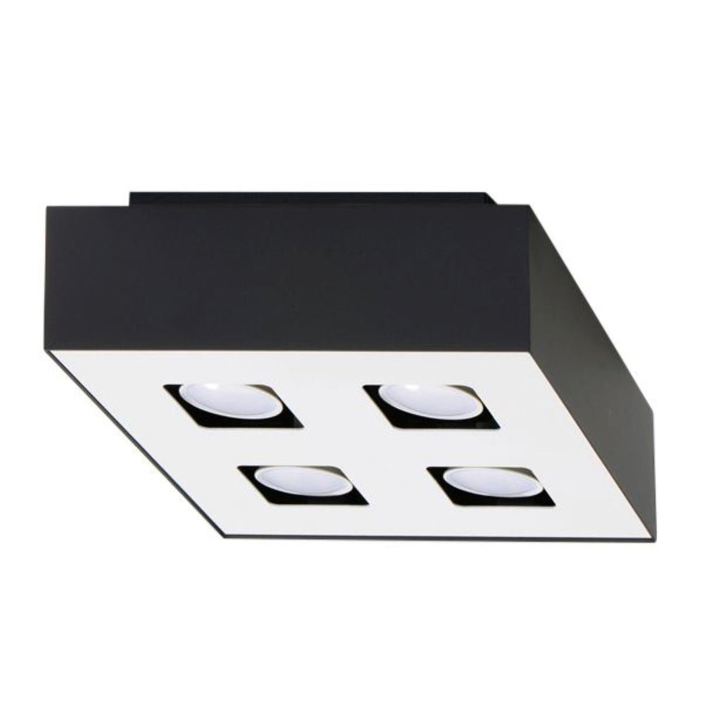 Plafondspot MONO 4 zwart