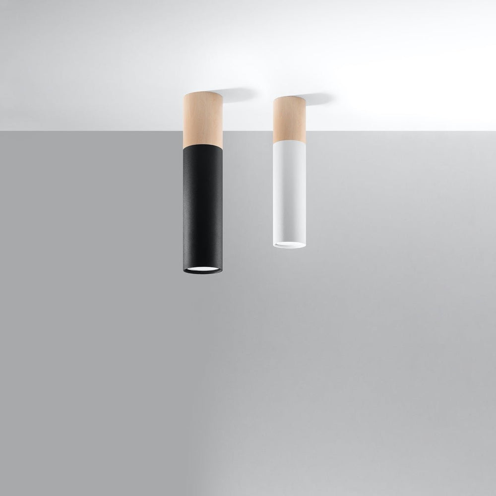 Plafondspot PABLO zwart