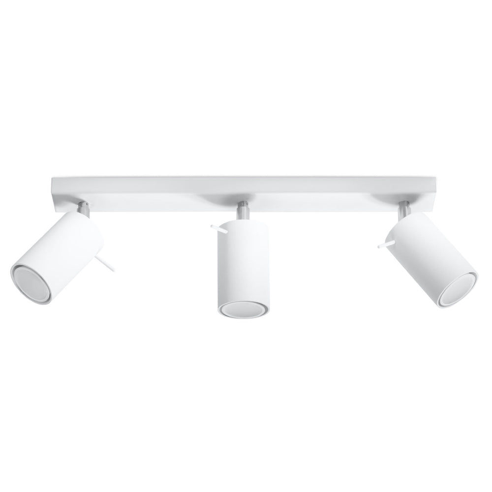 LED Plafondspot wit RING - 3 x GU10 aansluiting