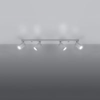 LED Plafondspot wit RING - 4 x GU10 aansluiting