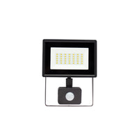 Reflector LED Spectrum NOCTIS LUX 3 20W 6000K 2050 lúmenes 230V IP44 IK07 Negro con sensor PIR