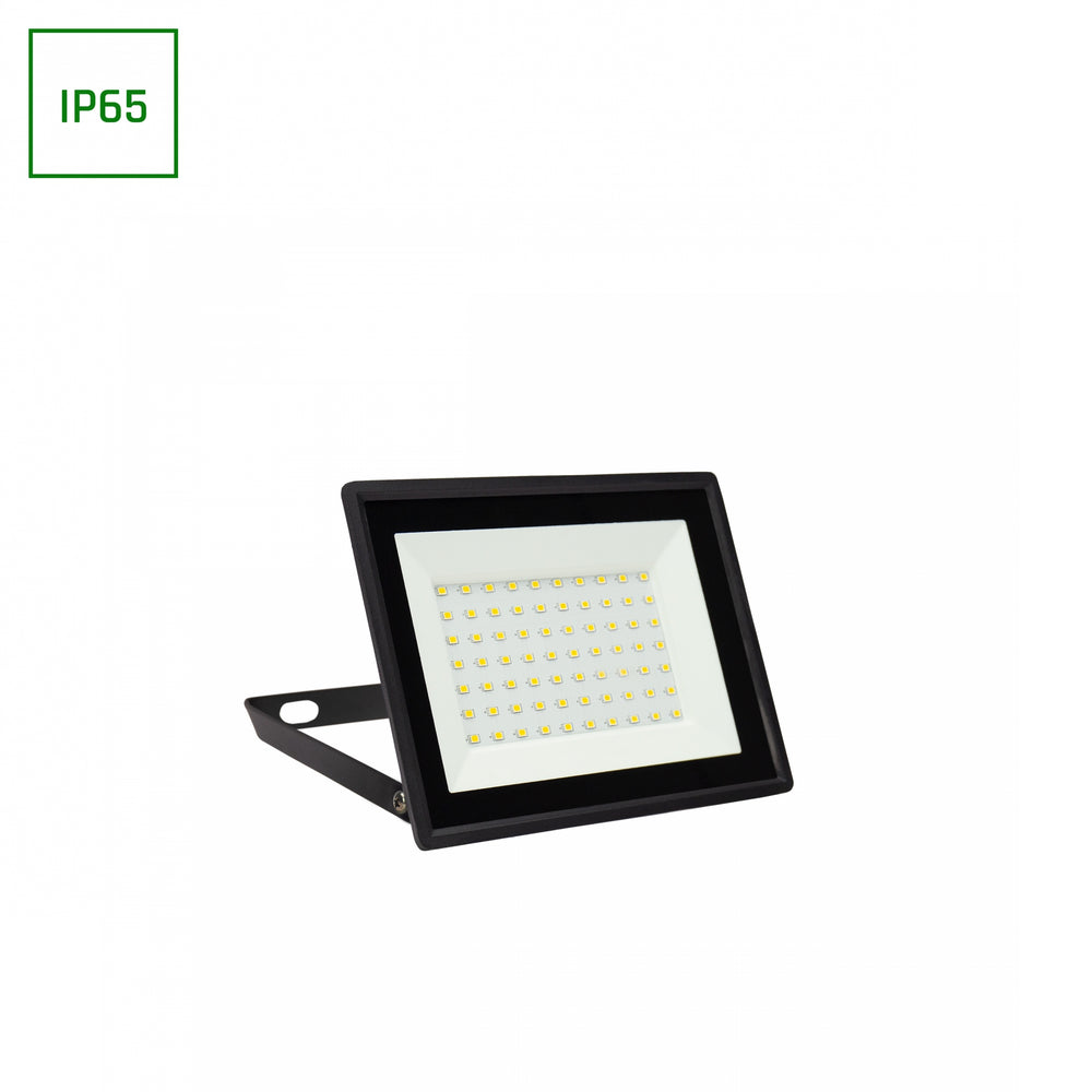 Spectrum NOCTIS LUX 3 LED Schijnwerper 50W 6000K 4700 lumen 230V IP65 IK07 Zwart Buitenverlichting