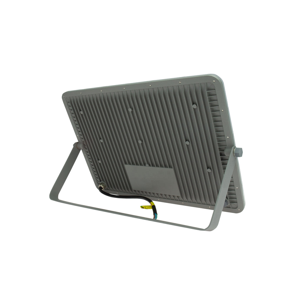 Spectrum LED schijnwerper 200W 230V 4000K 17500 lumen IP65 IK10 85° bundel Grijze behuizing buiten