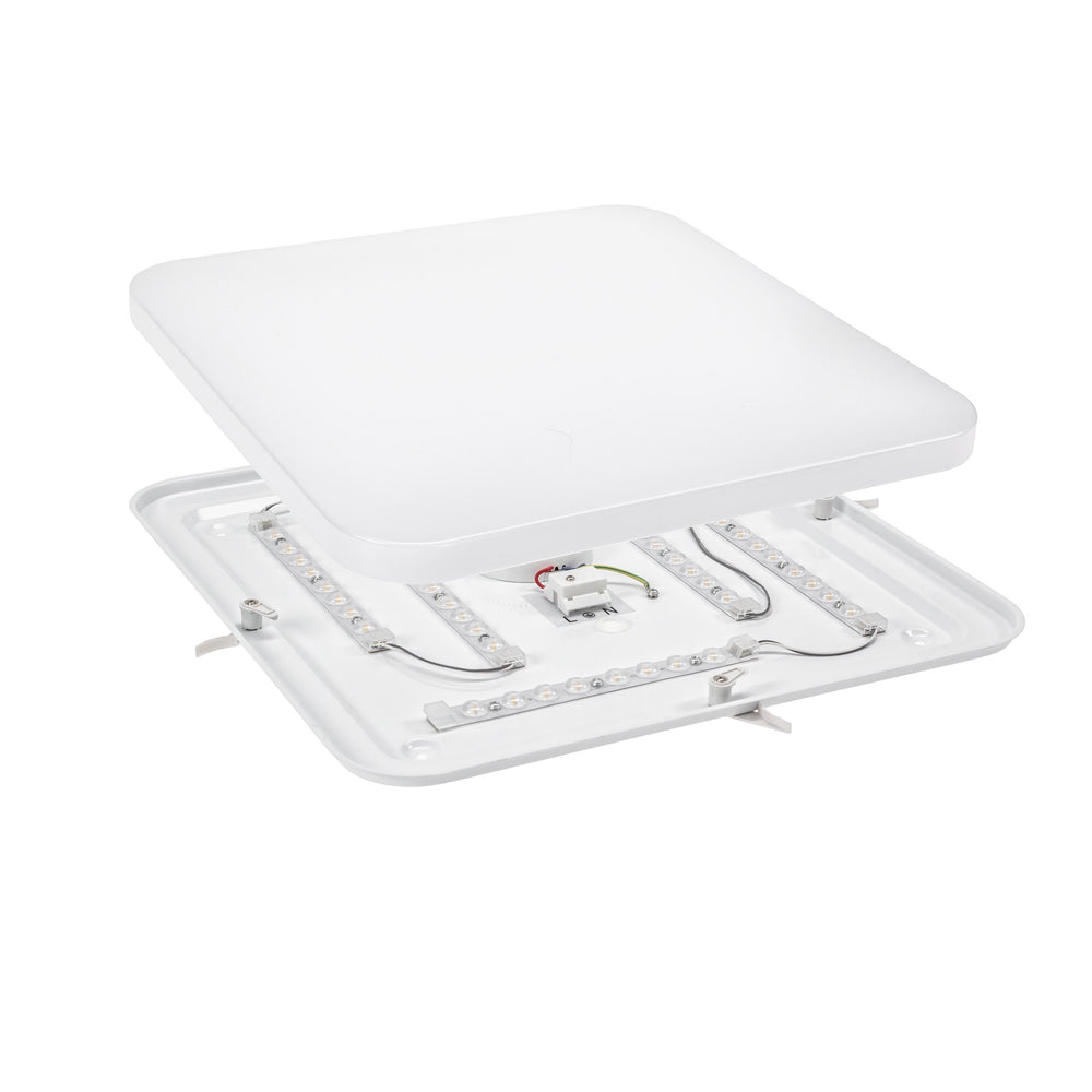 Spectrum NYMPHEA 2 LED plafondlamp 36W 6000K 230V IP20 IK10 Wit 2600 lumen 430mm