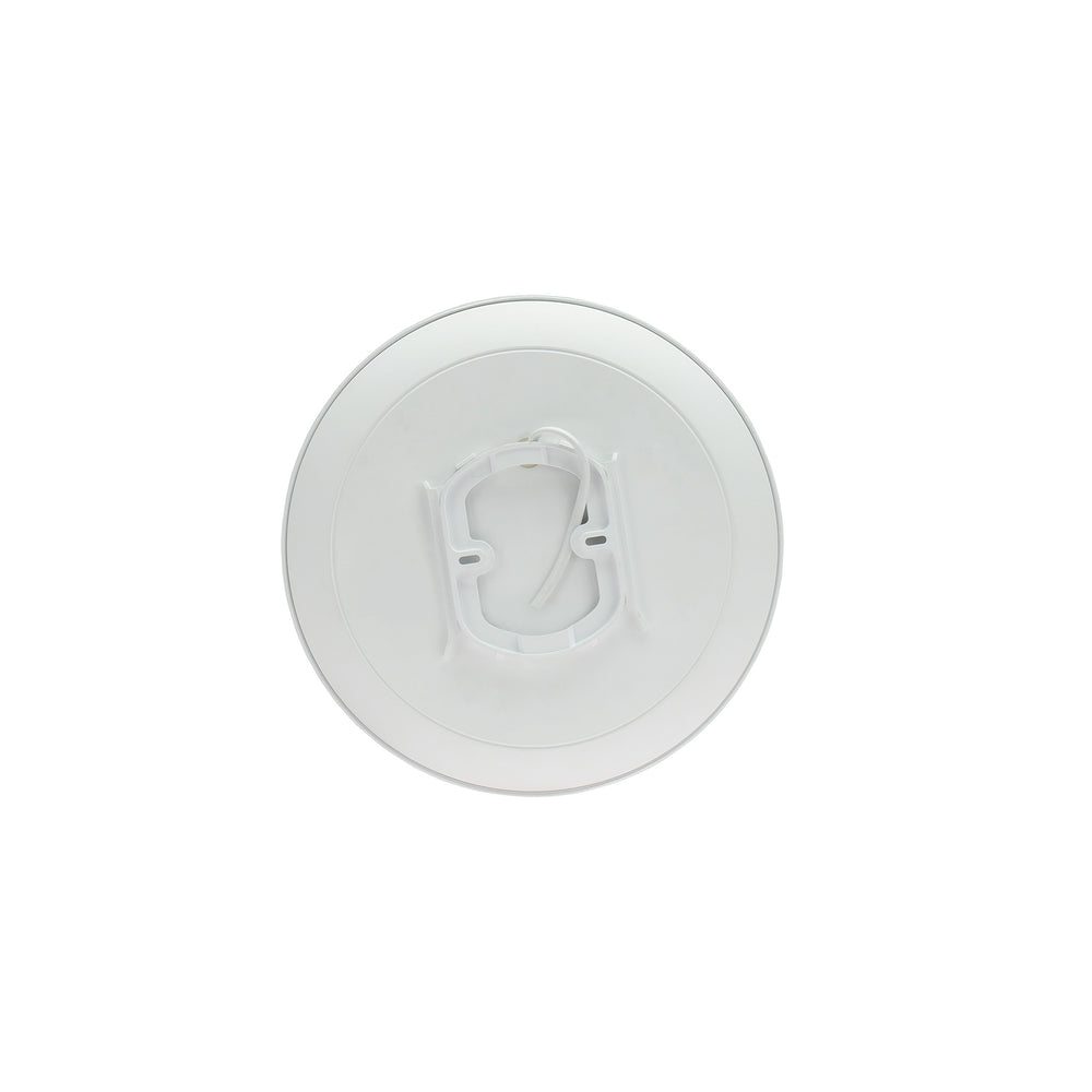 Spectrum LED taklampa 18W 4000K 2050 lumen IP54 IK04 Vit Svart rund utanpåliggande med sensor