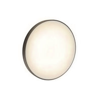 Spectrum LED utanpåliggande armatur med sensor 18W 3000K 1950 lumen 230V IP54 IK04 Vit Svart rund