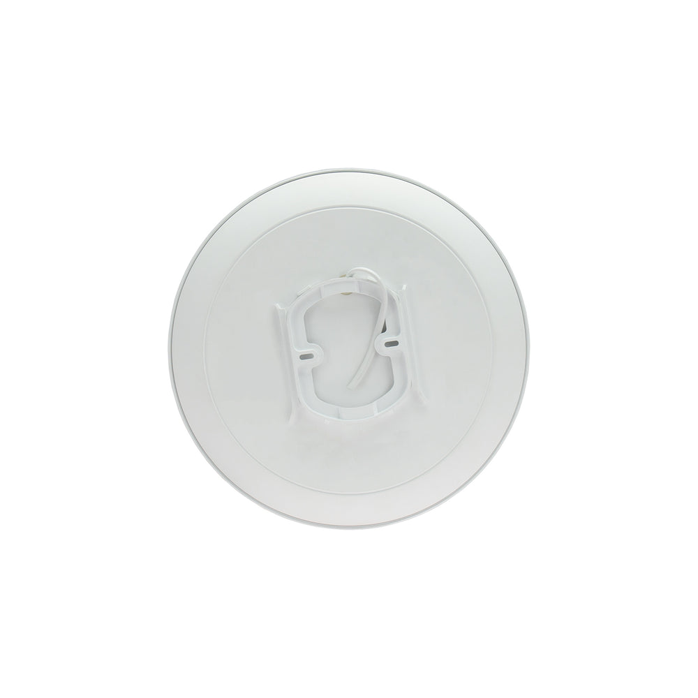 Spectrum NYMPHEA LED plafondlamp 24W 4000K 230V IP54 rond 320mm Wit Zwart opbouw