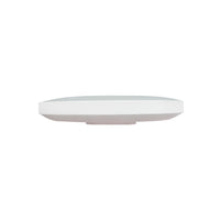 Spectrum NYMPHEA LED plafondlamp 24W 4000K 230V IP54 rond 320mm Wit Zwart opbouw