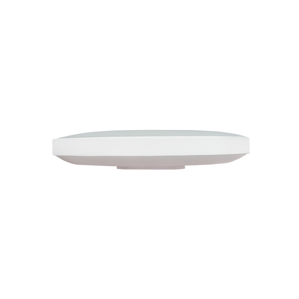Spectrum NYMPHEA LED plafondlamp 24W 4000K 230V IP54 rond 320mm Wit Zwart opbouw