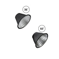 Faretto LED incasso Andromeda Spectrum nero, 3000 lumen, 3000K, IP20, CRI >90, angolo di radiazione 36°/60°, 15-27W regolabile