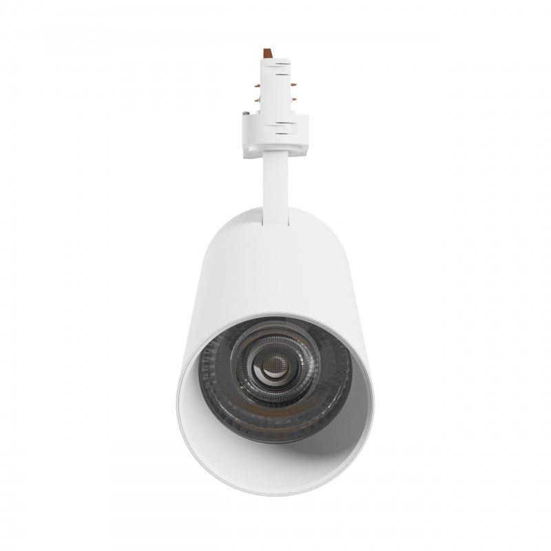 Spectrum andromeda prime spårbelysning 3F CCT 24W vit 6000K 2700 lumen 25 grader inomhusbruk IP20 230V 1-fas monteringssystem