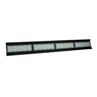 Spectrum Halls Line LED hængelampe 200W sort, 4000K, 30000 lumen, dæmpbar, IP66, 90° vinkel, industriel belysning