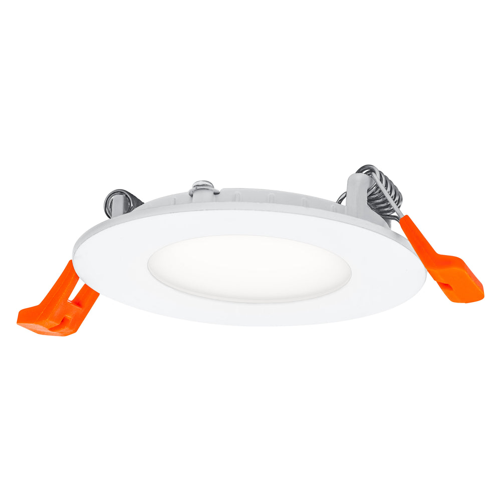 Slanke LED downlight 4.5W 4000K 240 lumen 110° inbouw Wit 85mm uitsparing 72mm koel wit