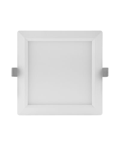 Downlight LED Slim SQ210 18W 1530 lúmenes 3000K Blanco Cálido, diseño cuadrado 120D para techos modernos