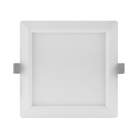 Slim Quadratischer LED Einbaustrahler 18W 1530 Lumen 4000K Kaltweiß 120D für Decken