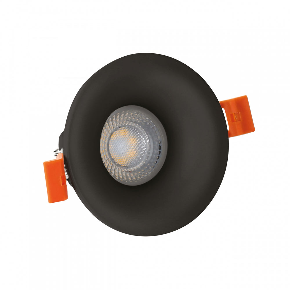 Spectrum Fiale V GU10 spot zwart, IP20, levensduur 17000 uur, voltage 250V, GU10 fitting, beschermingsklasse II