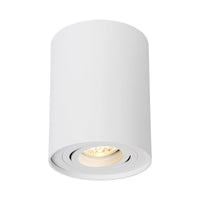 Spectrum CHLOE GU10 faretto bianco regolabile per interni, IP20 alluminio, 250V, montaggio superficiale, durata della vita di 17000 ore