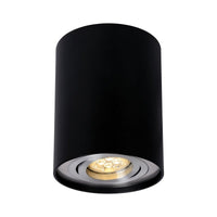 Spectrum GU10 verstelbare spot zwart/zilver, aluminium, IP20, indoor, 250V, 17000 uur, 125mm breed, 94mm lang