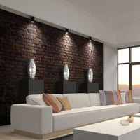 Spectrum GU10 verstelbare spot zwart/zilver, aluminium, IP20, indoor, 250V, 17000 uur, 125mm breed, 94mm lang