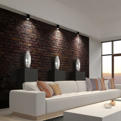 Spectrum GU10 verstelbare spot zwart/zilver, aluminium, IP20, indoor, 250V, 17000 uur, 125mm breed, 94mm lang