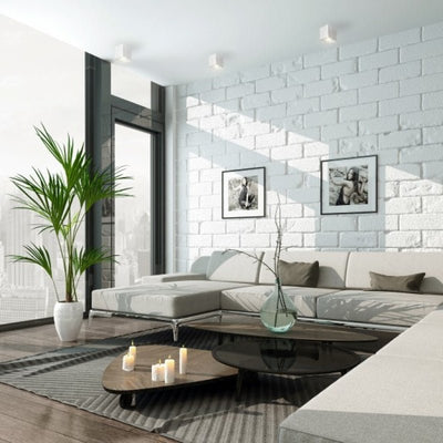 Spectrum CHLOE GU10 vierkante verstelbare spot wit, IP20, ideaal voor binnengebruik met aluminium behuizing